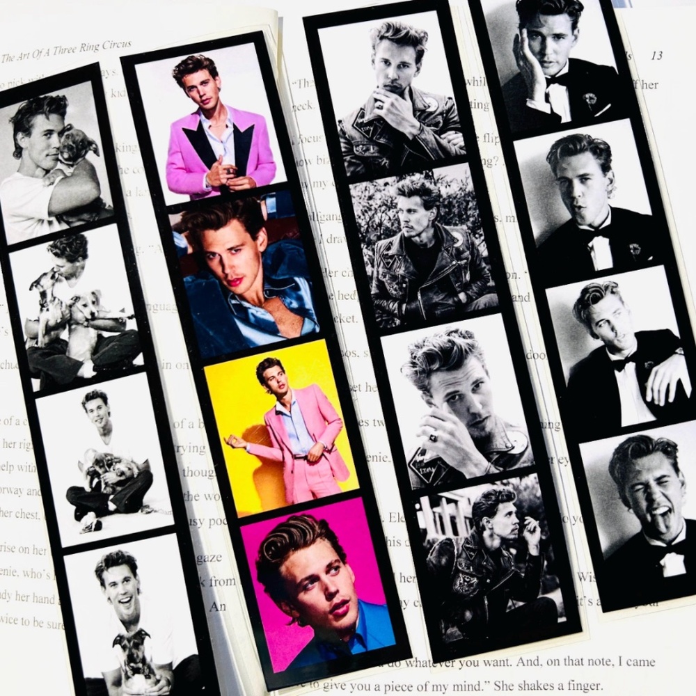 Set of Four AUSTIN BUTLER Photo Strip Bookmarks!